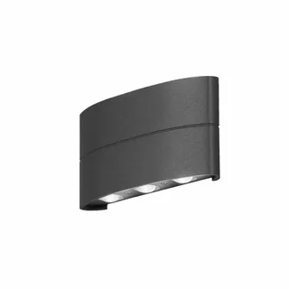 Buiten wandlamp | modern | antraciet | up and down licht | LED | 6 lichtpunten | IP54 | tuin från Konstsmide – produktbild 1 av 3
