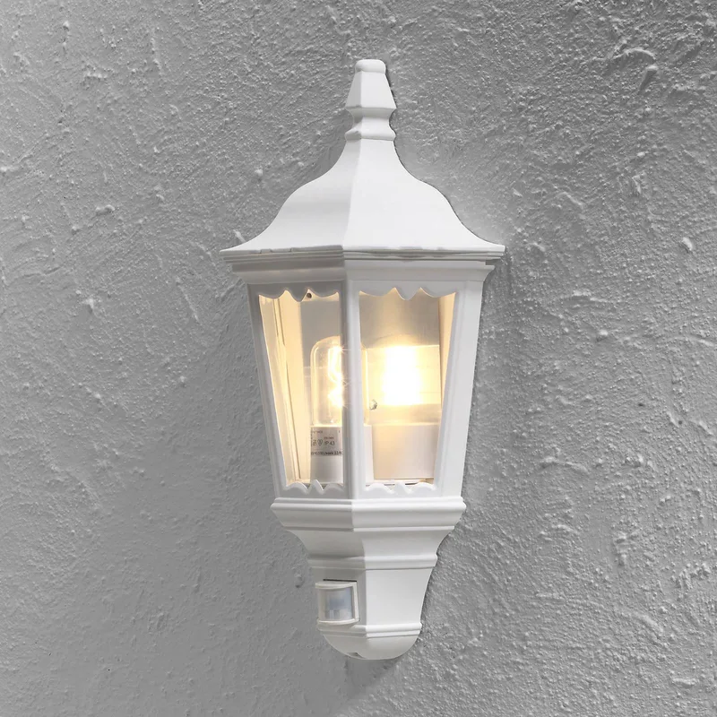Firenze 7230-250 Applique extérieure avec détecteur de mouvement E27 100 W blanc de Konstsmide en Transparent – photo produit