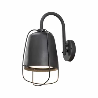 Buitenwandlamp | klassiek stoer | zwart | neerwaarts licht | IP44 | voor tuin balkon en gevel van Konstsmide – productfoto 1 van 3