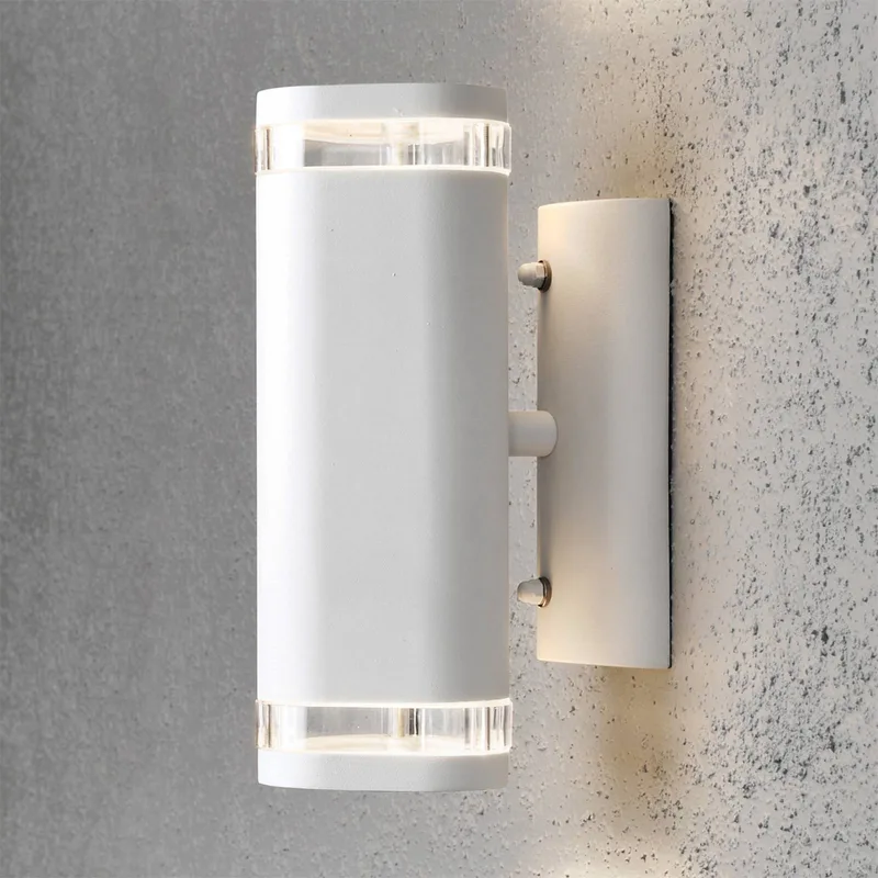 Modena 7512-250 Applique extérieure GU10 70 W blanc de Konstsmide en Blanc, Opaal – photo produit