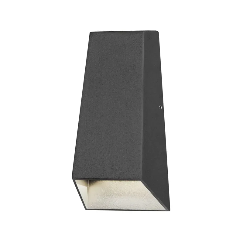 Buitenwandlamp | modern | antraciet | LED | 2 lichtpunten | voor tuin balkon en terras de Konstsmide – photo produit 1 sur 3