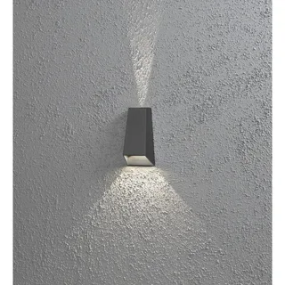 Buitenwandlamp | modern | antraciet | LED | 2 lichtpunten | voor tuin balkon en terras de Konstsmide – photo produit 3 sur 3