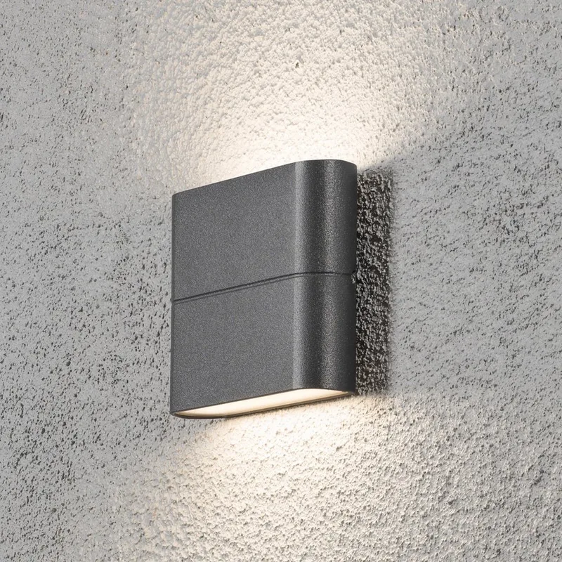 Chieri 7972-370 Applique LED extérieure CEE: G (A - G) LED 6 W anthracite de Konstsmide en Anthracite – photo produit