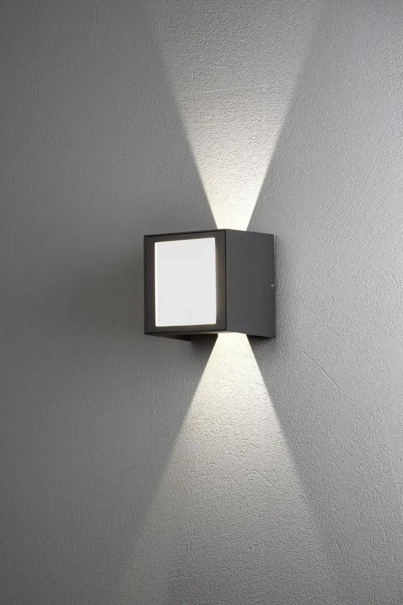 Cremona 7946-370 Applique LED extérieure CEE: G (A - G) LED LED intégrée 9 W anthracite de Konstsmide – photo produit
