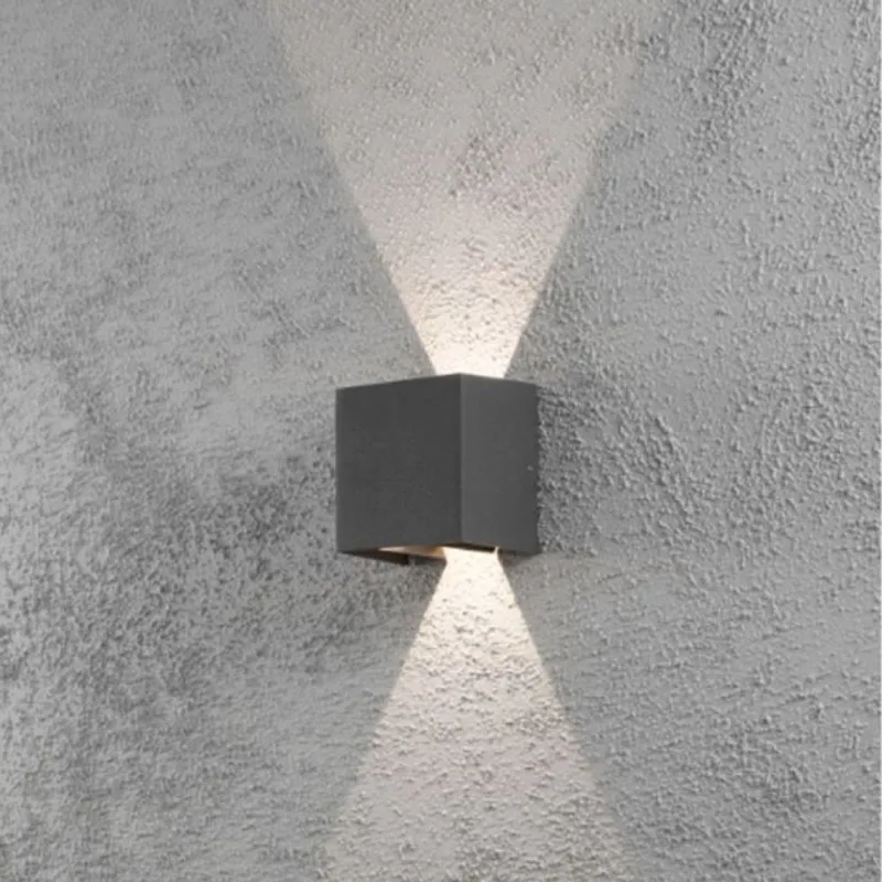 Applique LED extérieure Konstsmide Cremona 7959-370 LED intégrée anthracite de Konstsmide en Anthracite – photo produit