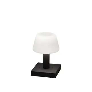 Draadloze tafellamp | modern | wit zwart | USB oplaadbaar | LED | voor binnen en buiten | IP54 från Konstsmide – produktbild 1 av 3