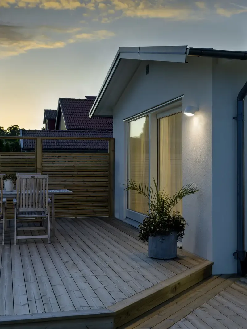 Applique LED extérieure Konstsmide Ferrera 7531-250 LED intégrée blanc de Konstsmide en Blanc – photo produit