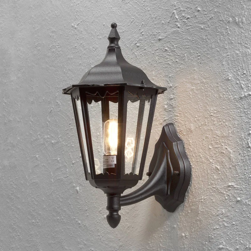 Firenze 7213-750 Applique extérieure E27 100 W noir de Konstsmide en Duidelijk – photo produit