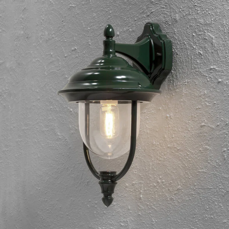 Parma 7222-600 Applique extérieure E27 75 W vert de Konstsmide en Transparent – photo produit