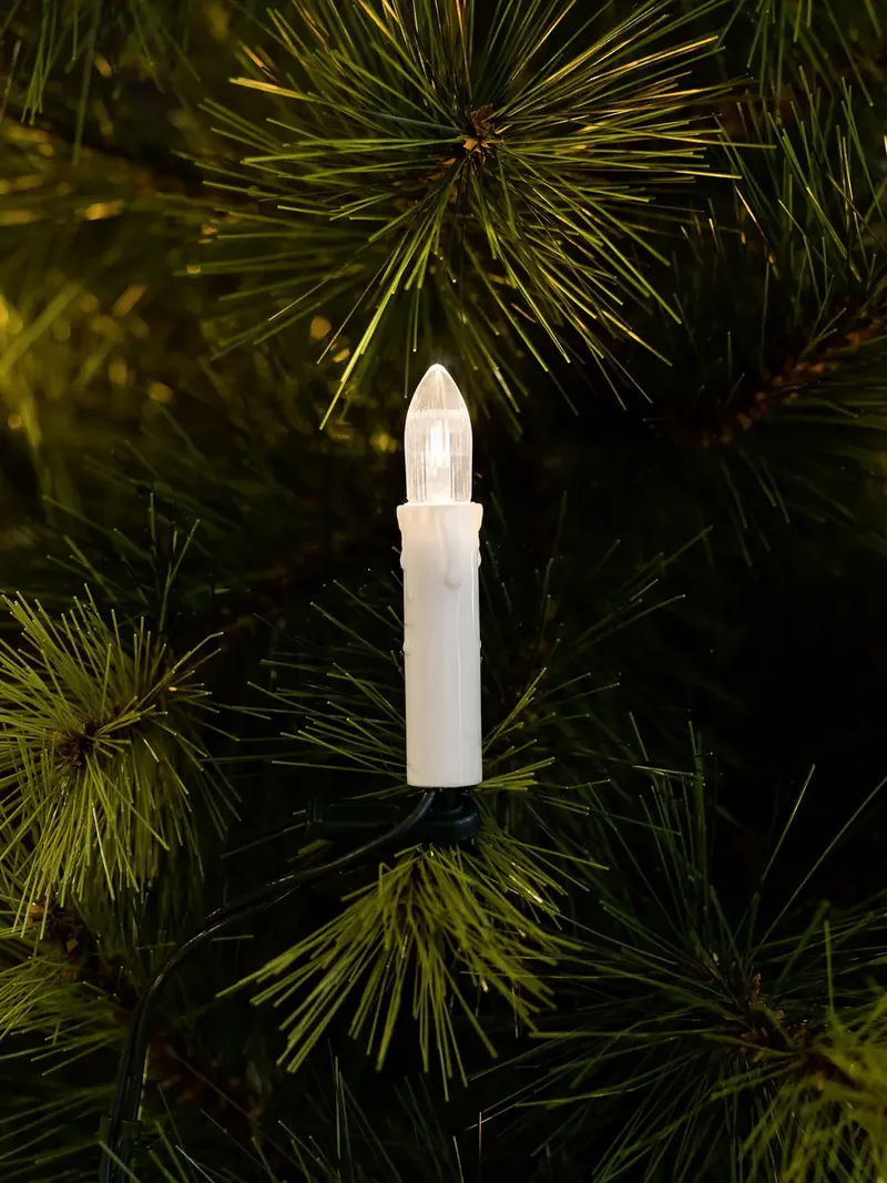Konstsmide 2038-010 Kerstboomverlichting Binnen werkt op het lichtnet Aantal lampen 25 LED Warmwit Verlichte lengte: 9. van Konstsmide – productfoto