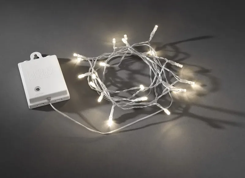 Christmas Lång LED-ljusslinga med ljussensor IP44 utomhus från Konstsmide – produktbild