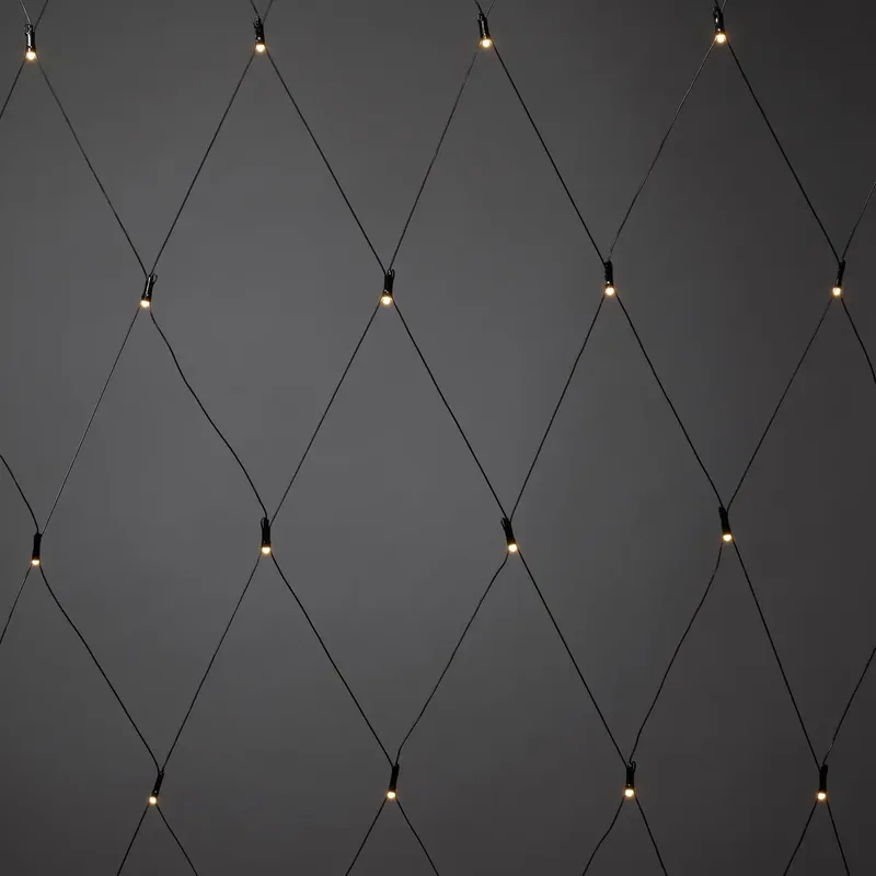 Konstsmide 3787-800 Filet lumineux pour lextérieur CEE: G (A - G) sur secteur Nombre de lumière 96 LED ambré Longueur éclairée: 3 m de Konstsmide – photo produit