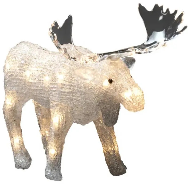 Konstsmide 6225-103 Acryl-Figur élan blanc chaud LED blanc chaud de Konstsmide – photo produit