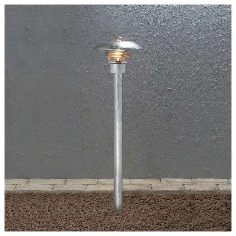 Konstsmide 7301-320 Modena Staande buitenlamp E27 60 W fra Konstsmide i Gegalvaniseerd – produktbillede