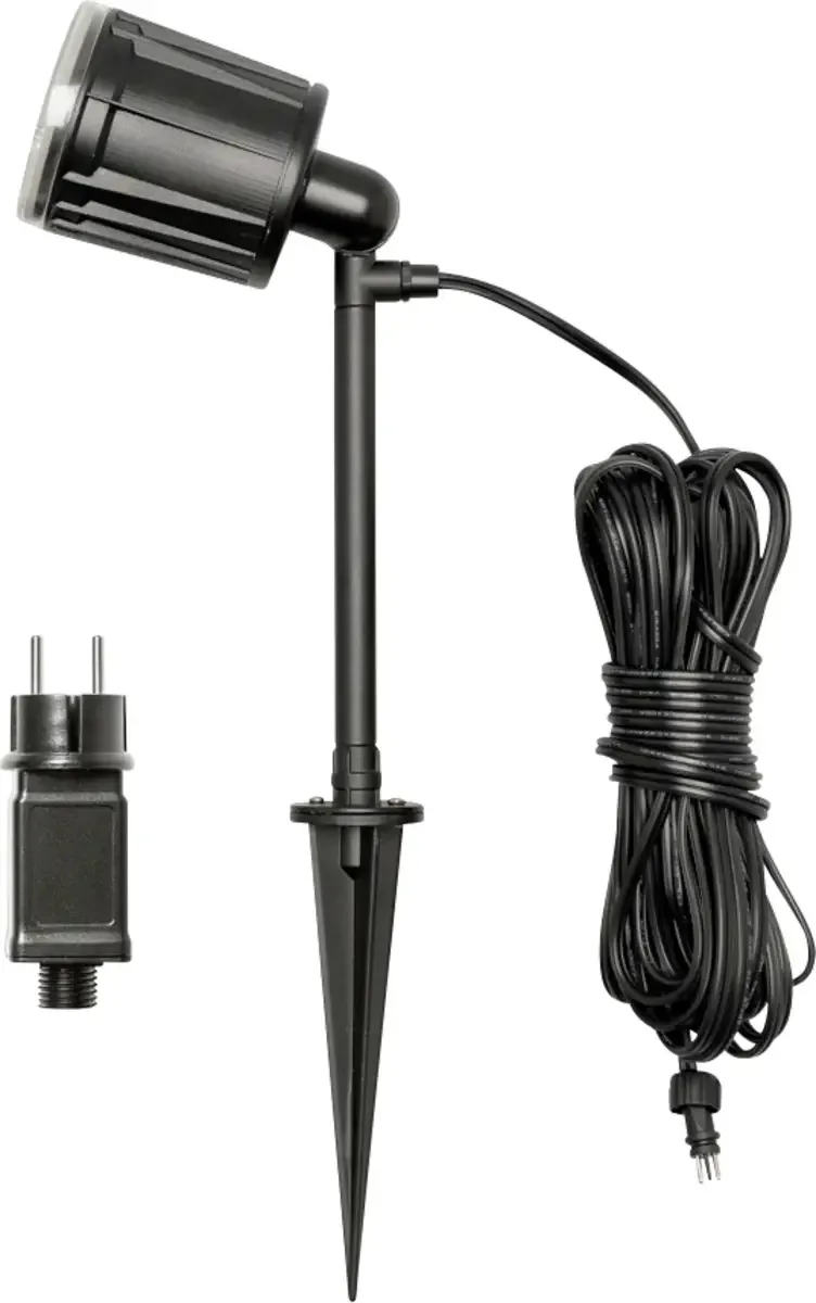 Konstsmide 7447-000 Amalfi LED-tuinspot Energielabel: G (A - G) LED 4 W fra Konstsmide i Sort – produktbillede