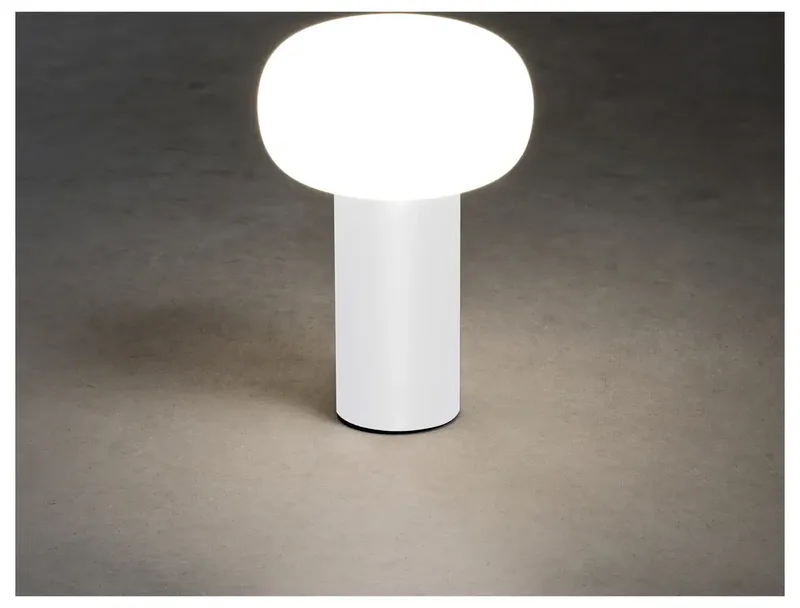 Konstsmide 7826-252 Antibes Lampe de poche LED sans fil blanc de Konstsmide – photo produit