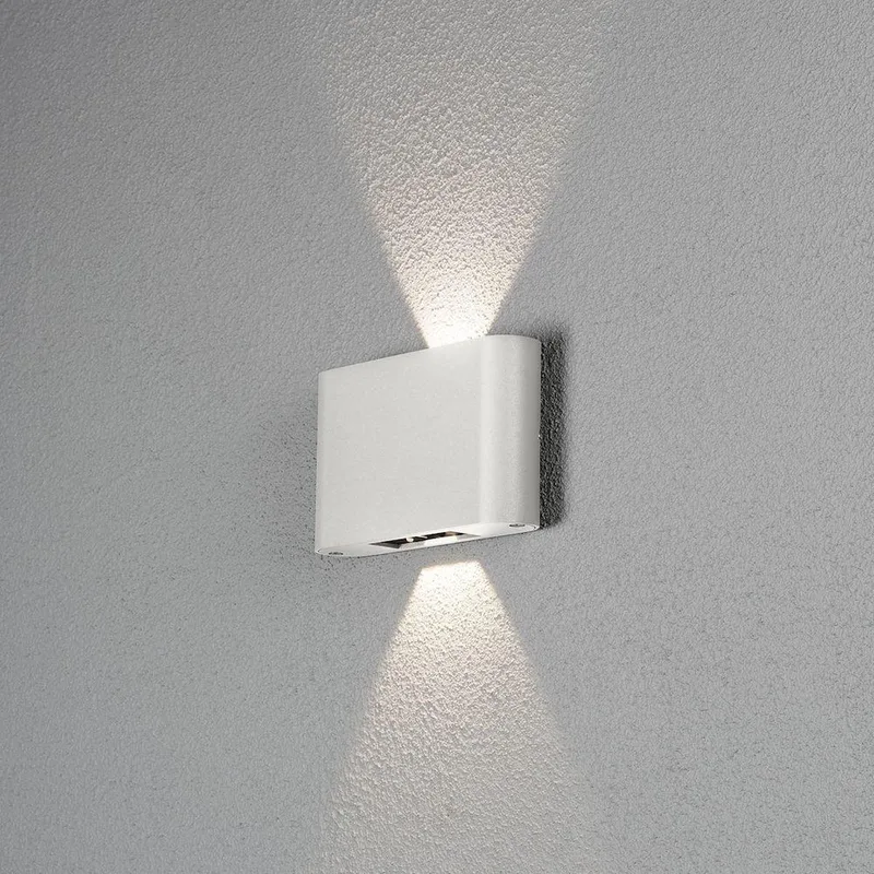 Konstsmide 7854-250 wandverlichting Geschikt voor buitengebruik fra Konstsmide i Hvid – produktbillede