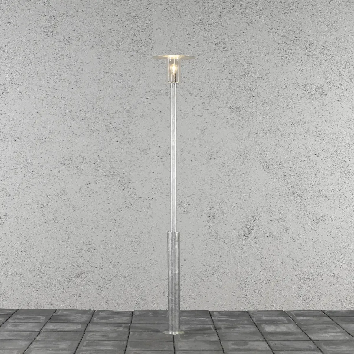 Lampadaire extérieur Konstsmide Mode 60 W 220.5 cm de Konstsmide en Acier – photo produit