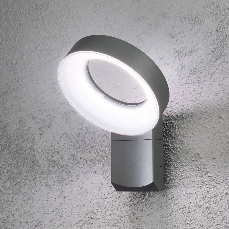 LED buitenwandlamp Asti by Konstsmide in Anthracite – product photo