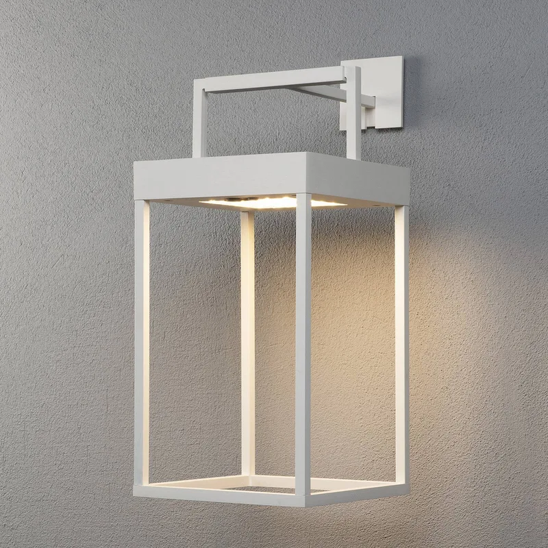 LED solarlantaarn Portofino, wand / tafel från Konstsmide i Vit – produktbild