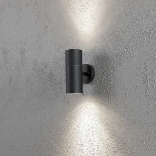 Modena wandarmatuur mat zwart buitenlamp 19.5cm fra Konstsmide – produktbillede 3 af 3