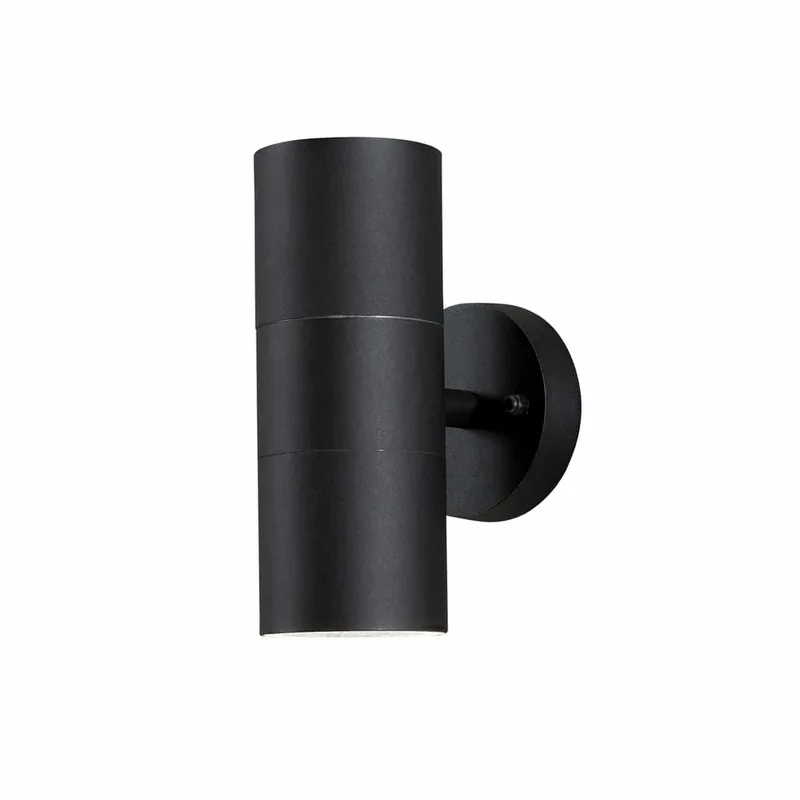 Modena wandarmatuur mat zwart buitenlamp 19.5cm fra Konstsmide – produktbillede 1 af 3
