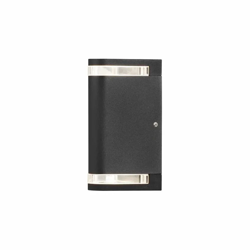 Modena wandarmatuur mat zwart buitenlamp 24cm fra Konstsmide – produktbillede 1 af 3
