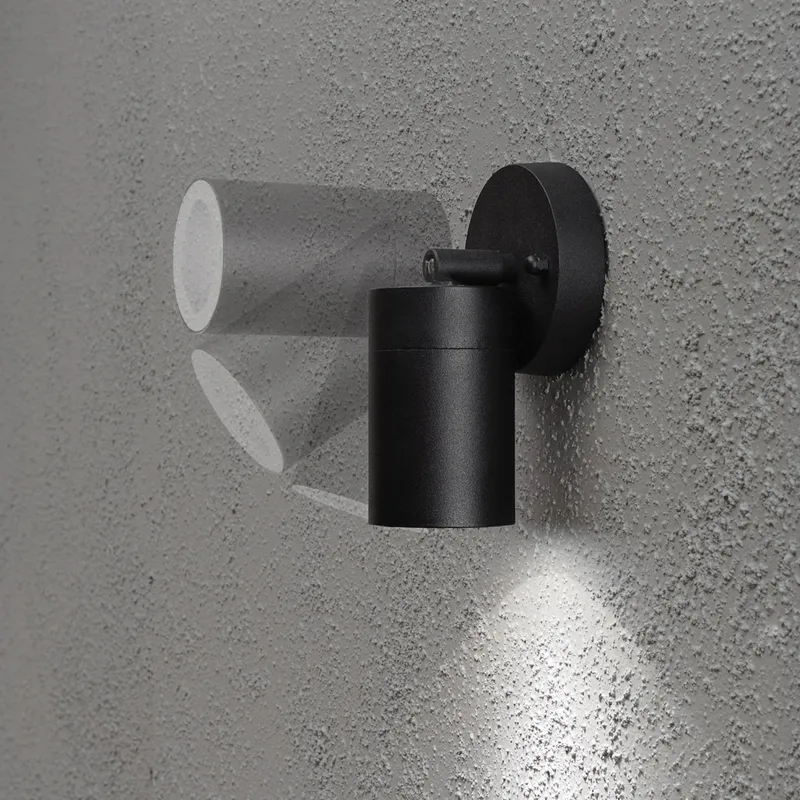 Modena wandarmatuur mat zwart buitenlamp richtbaar von Konstsmide – Produktfoto 3 von 3