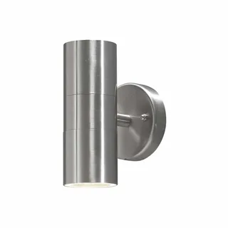 Modena wandarmatuur roestvrij staal buitenlamp 17cm fra Konstsmide – produktbillede 1 af 3
