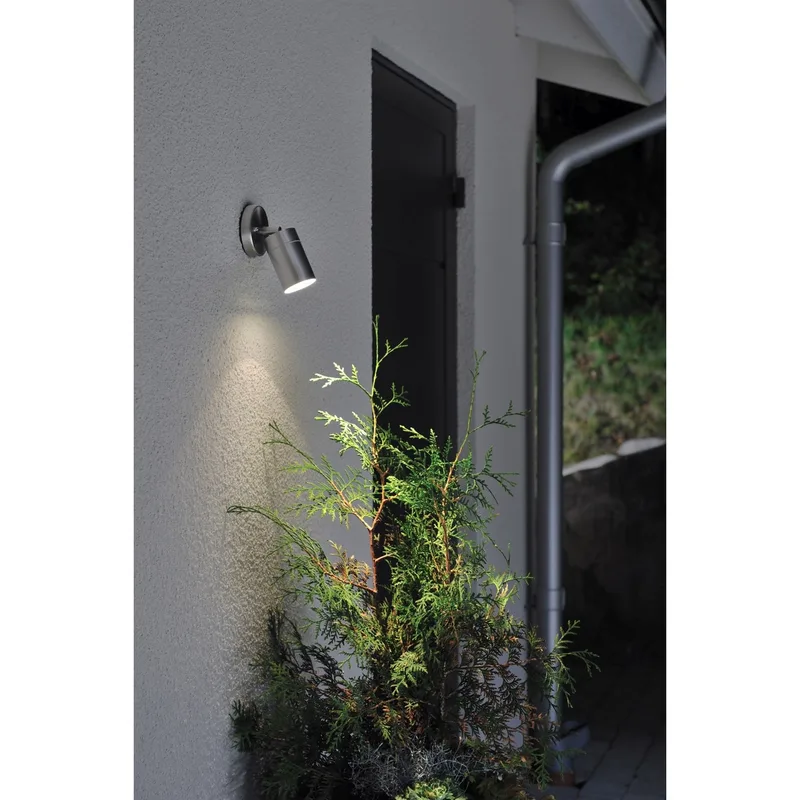 Modena wandarmatuur roestvrij staal buitenlamp richtbaar de Konstsmide – photo produit 2 sur 3