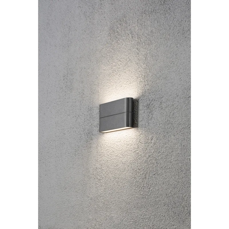 Moderne buiten wandlamp | antraciet | up and down | verstelbare lichtbundel | LED | IP54 | voor tuin von Konstsmide – Produktfoto 3 von 3