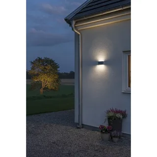 Moderne buiten wandlamp | antraciet | up and down | verstelbare lichtbundel | LED | IP54 | voor tuin von Konstsmide – Produktfoto 2 von 3