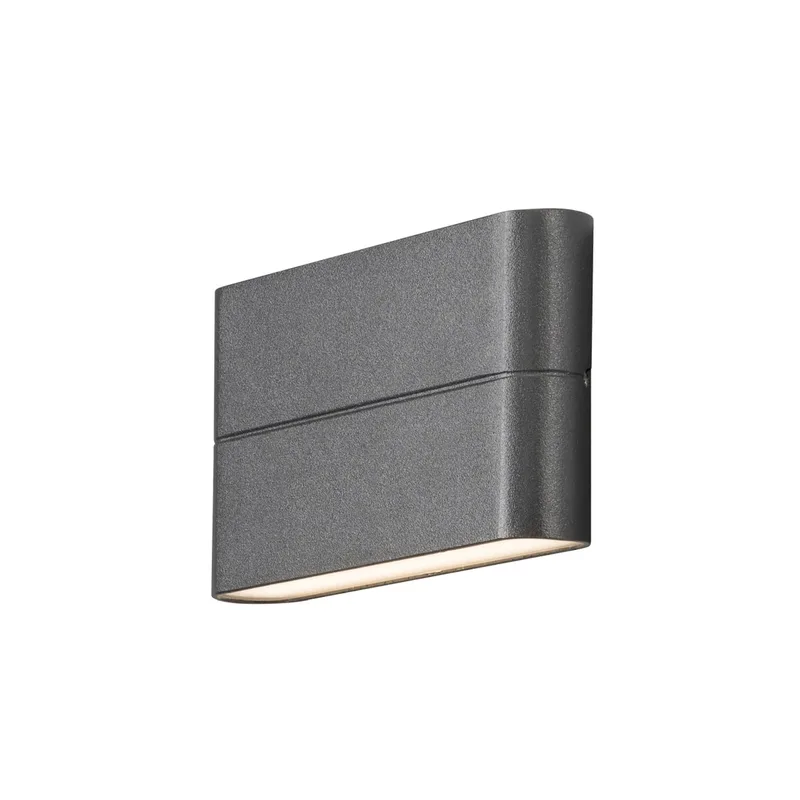 Moderne buiten wandlamp | antraciet | up and down | verstelbare lichtbundel | LED | IP54 | voor tuin von Konstsmide – Produktfoto 1 von 3