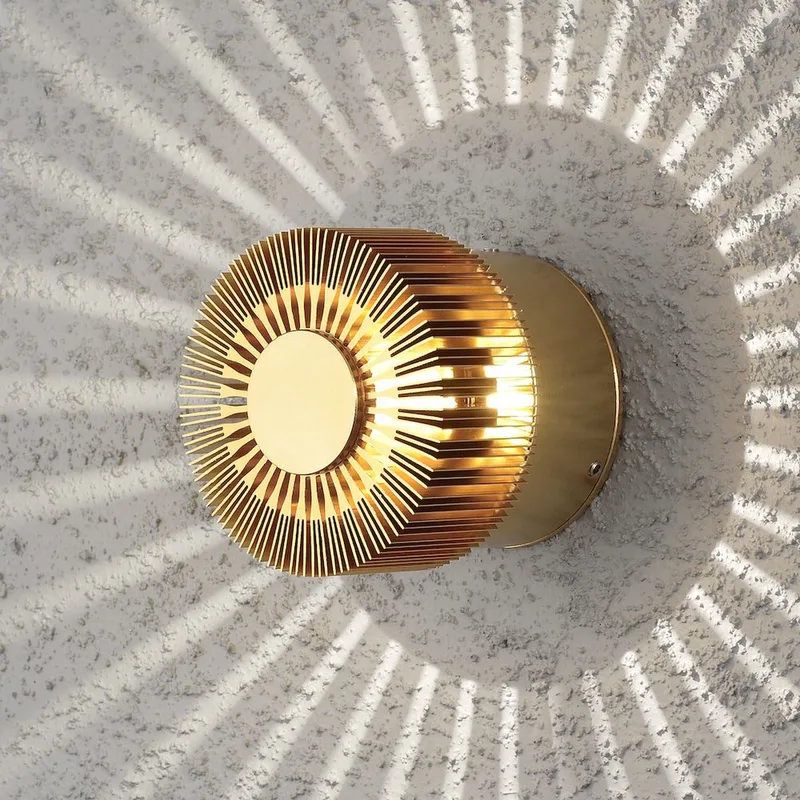 Applique LED extérieure Konstsmide Monza Small 7900-800 LED intégrée bronze de Konstsmide en Bronze – photo produit