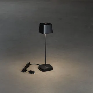 Oplaadbare buiten tafellamp | modern | zwart | LED | IP54 | voor tuin balkon en terras de Konstsmide – photo produit 3 sur 3