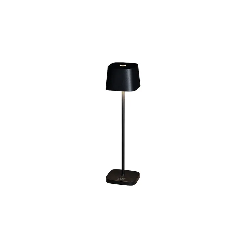 Oplaadbare buiten tafellamp | modern | zwart | LED | IP54 | voor tuin balkon en terras de Konstsmide – photo produit 1 sur 3