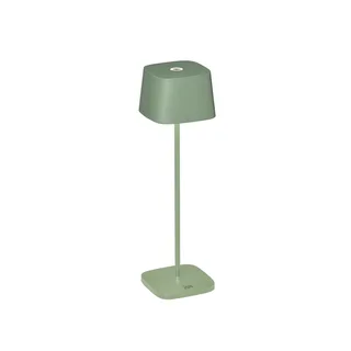 Oplaadbare tafellamp voor buiten | groen | LED | aluminium | draadloos | spatwaterdicht | voor tuin fra Konstsmide – produktbillede 1 af 3