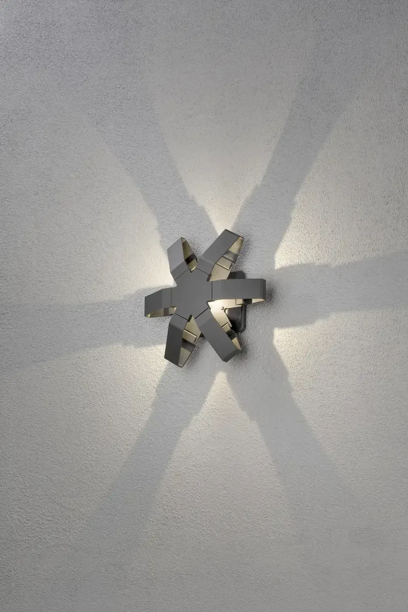Applique LED extérieure Konstsmide Pescara 7977-370 LED intégrée anthracite de Konstsmide en Anthracite – photo produit
