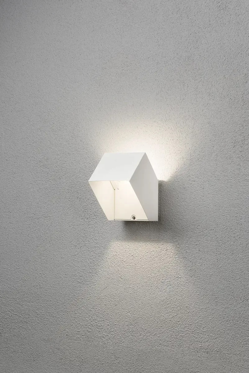 Applique LED extérieure Konstsmide Pescara 7988-250 LED intégrée blanc de Konstsmide en Blanc – photo produit