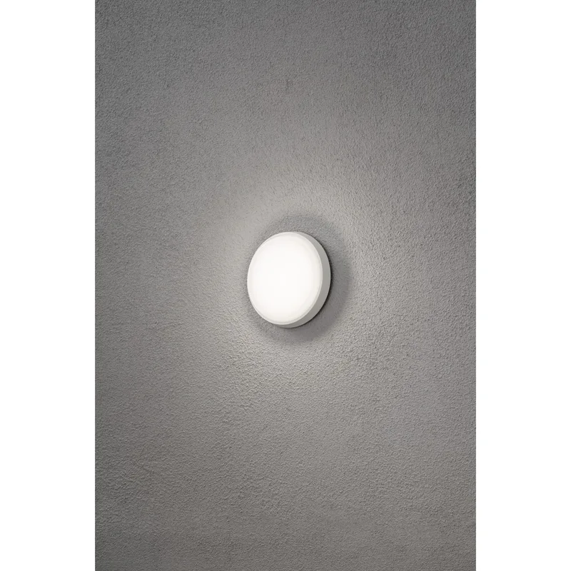 Plafondlamp buiten | 17,5 cm | buitenlampen | wit | acryl | modern | geïntegreerde LED | IP54 von Konstsmide – Produktfoto 3 von 3