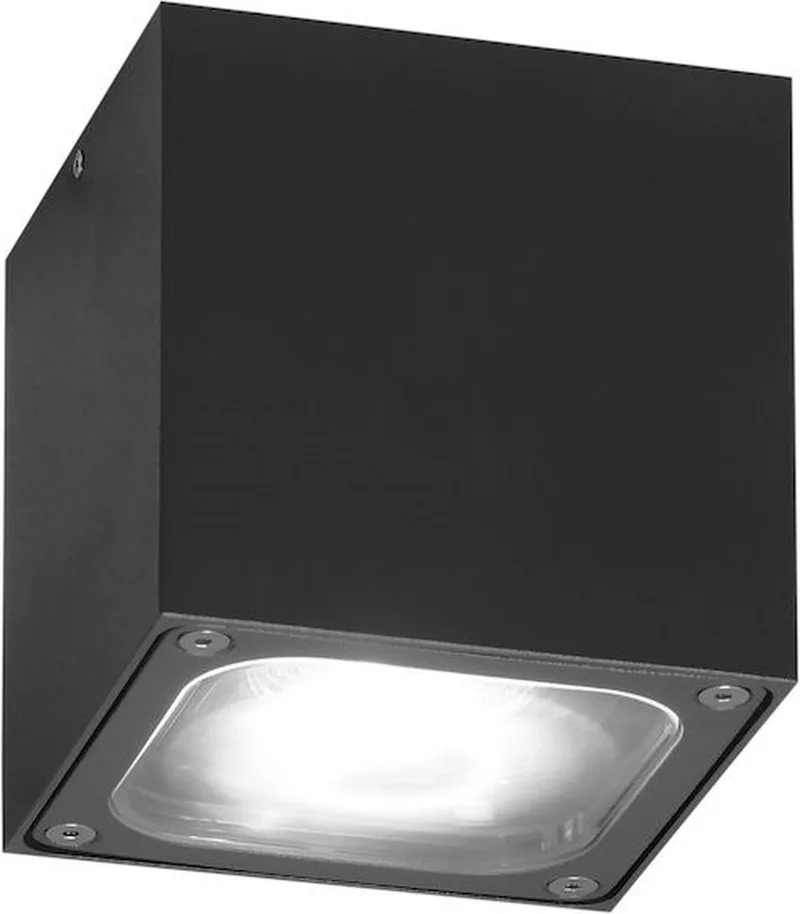 Plafondspot Cesena Led 3000k Ip54 Aluminium Wit de Konstsmide en Anthracite – photo produit