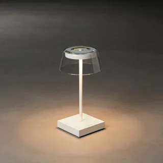 Tafellamp | 11 cm | Scilla | LED | wit | aluminium | modern von Konstsmide – Produktfoto 2 von 3