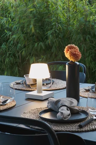 Tafellamp | 125 cm | Monaco | LED | wit | aluminium de Konstsmide – photo produit 2 sur 3