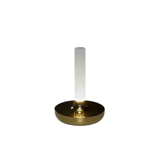 Tafellamp | 13,5 cm | biarritz | LED | goud wit | roestvrij staal | design verlichting de Konstsmide – photo produit 1 sur 3