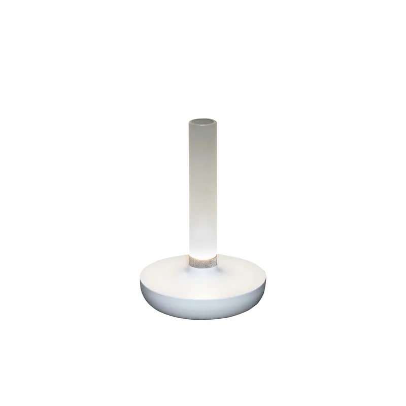 Tafellamp | 13,5 cm | Biarritz | LED | wit | roestvrij staal | design verlichting de Konstsmide – photo produit 1 sur 3