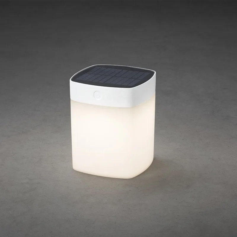 tafellamp Assisi (solar) by Konstsmide in White – product photo