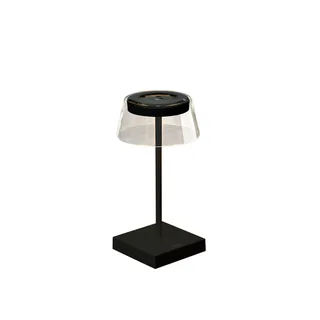 Tafellamp buiten | 11 cm | scilla | LED | transparant zwart | aluminium | modern von Konstsmide – Produktfoto 1 von 3