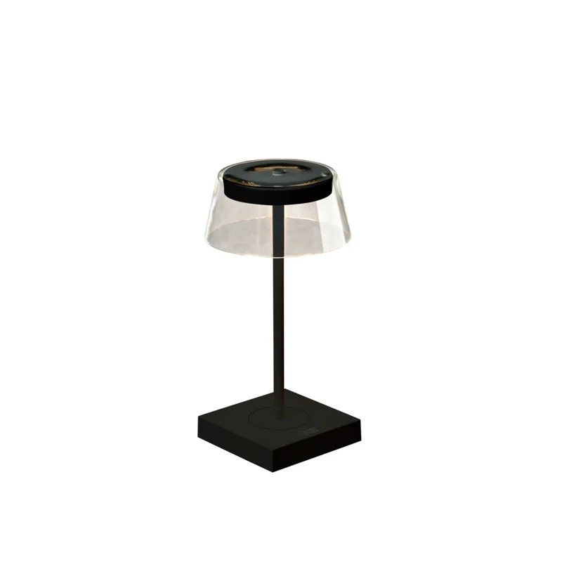 Tafellamp buiten | 11 cm | scilla | LED | transparant zwart | aluminium | modern von Konstsmide – Produktfoto 1 von 3
