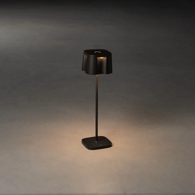 Tafellamp voor buiten | 10 cm | LED | zwart | aluminium | rustiek by Konstsmide – product photo 2 of 3