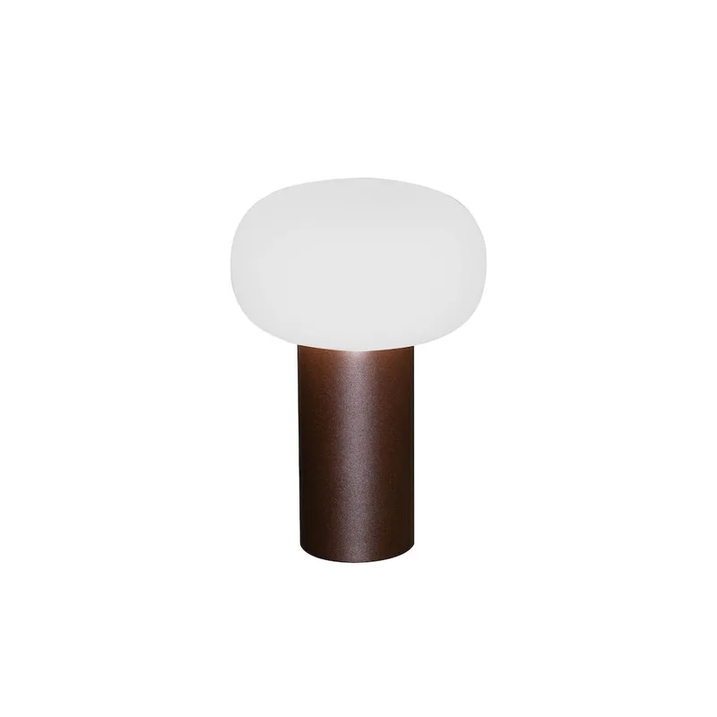 Tafellamp voor buiten | 17 cm | Antibes | LED | bruin | aluminium | modern rustiek de Konstsmide – photo produit 1 sur 3